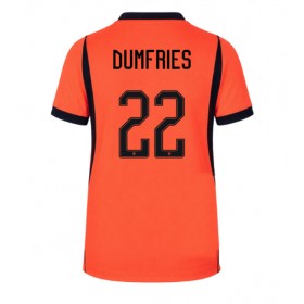 Pánské fotbalový oblečení Nizozemsko Denzel Dumfries #22 Domácí košile MS 2026 Krátkým Rukávem